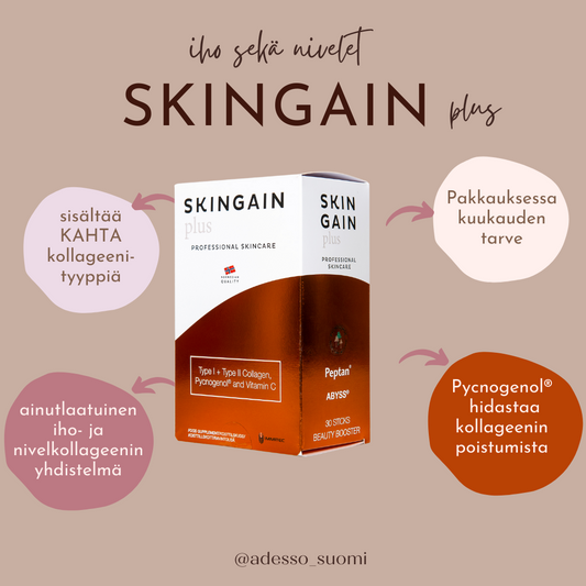 SKINGAIN plus Kollageeni + Pycnogenol® 30 ps.